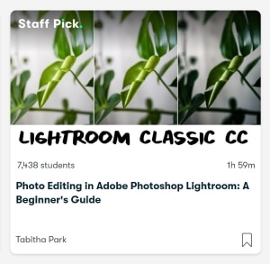 Photo Editing in Adobe Photoshop Lightroom: A Beginners Guide. By Tabitha Park