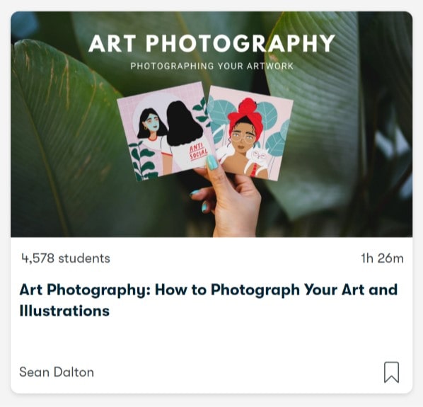 Art photography How to photograph your art and illustrations. A Skillshare class