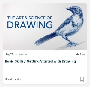 basic skills getting started-with drawing course by Brent Eviston on Skillshare