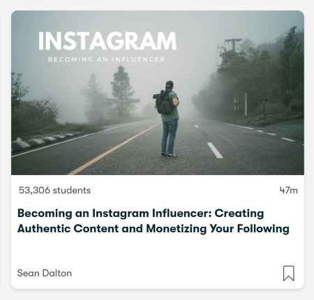 becoming an instagram influencer. Creating content and monetizing. A skillshare class.