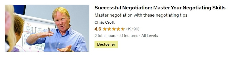 Successful Negotiation Master Your Negotiating Skills with Chris Croft on Udemy